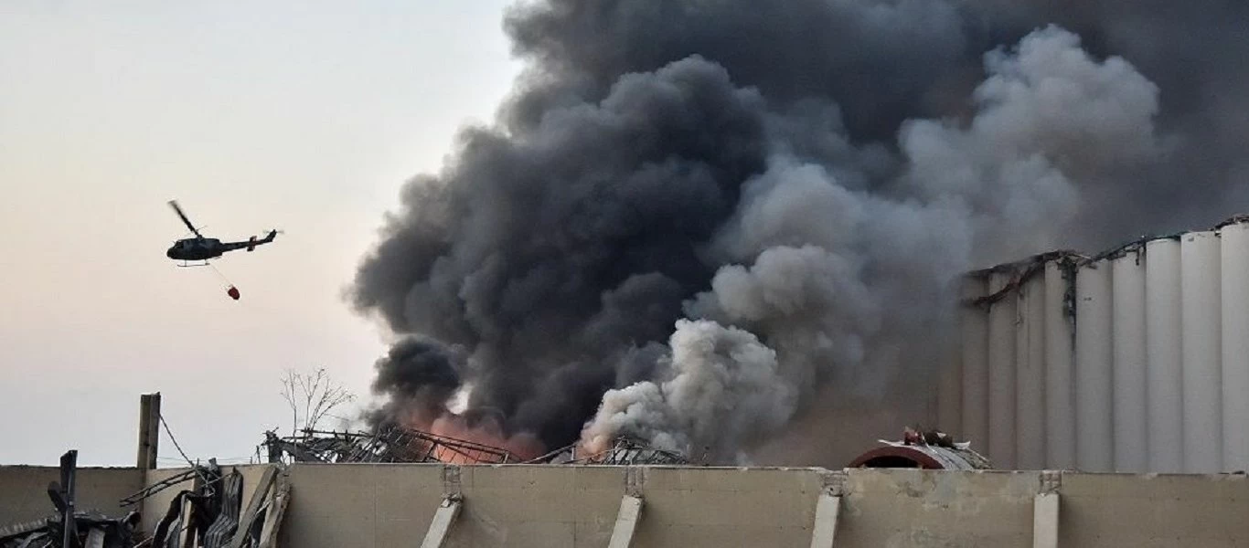 Το μήνυμα της Πολιτικής Προστασίας για τη Βηρυτό